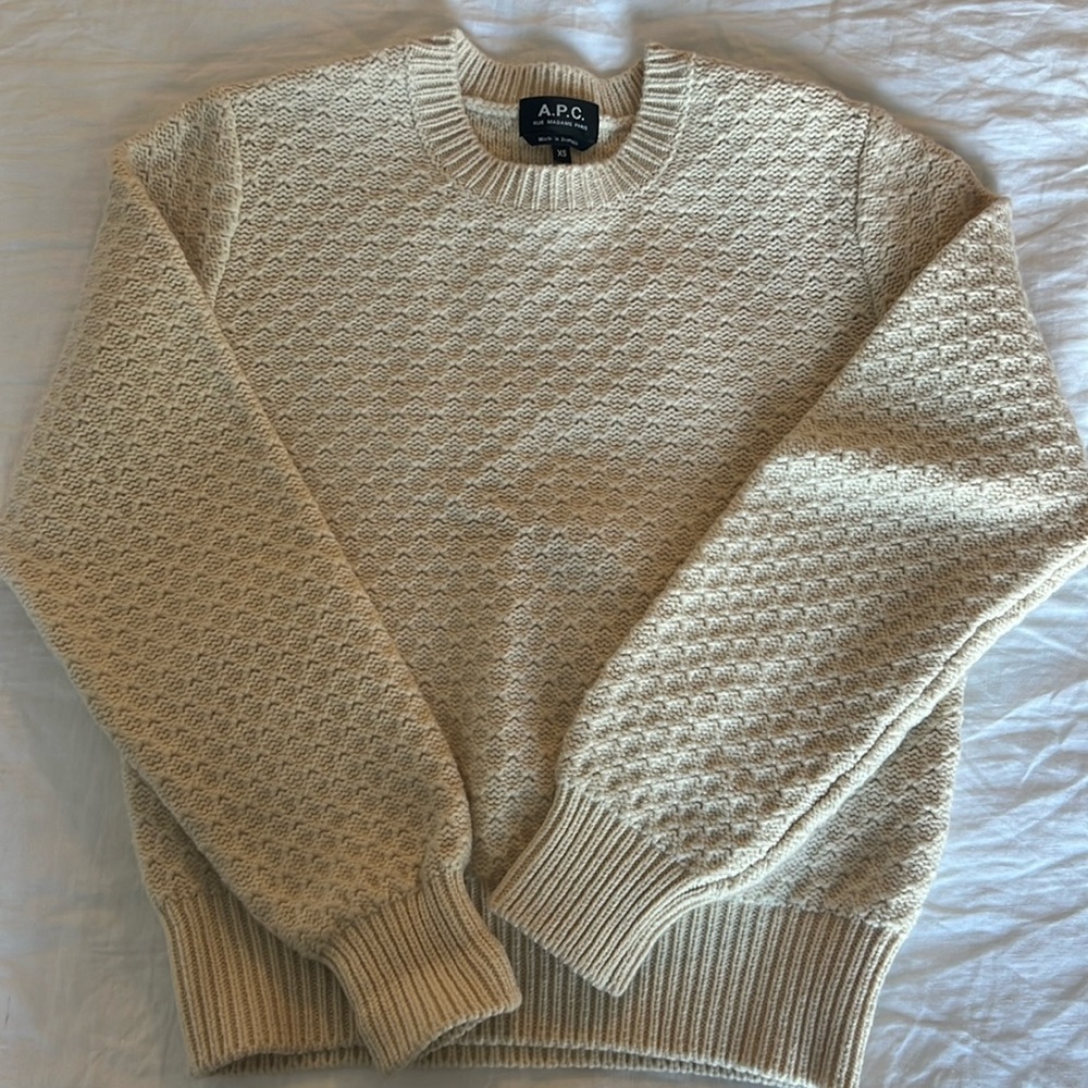Beautiful A.P.C wool cashmere sweater